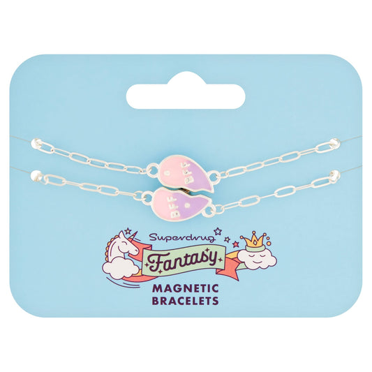 Superdrug Fantasy Bff Magnet Heart Bracelet X2