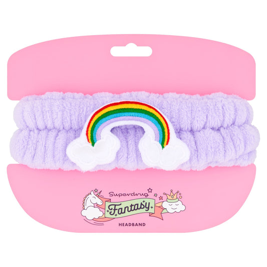 Superdrug Fantasy Scrunchie Headband ;rainbow