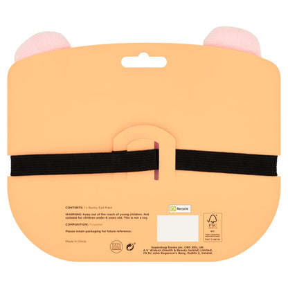 Superdrug Fantasy Pink Bunny Eye Mask