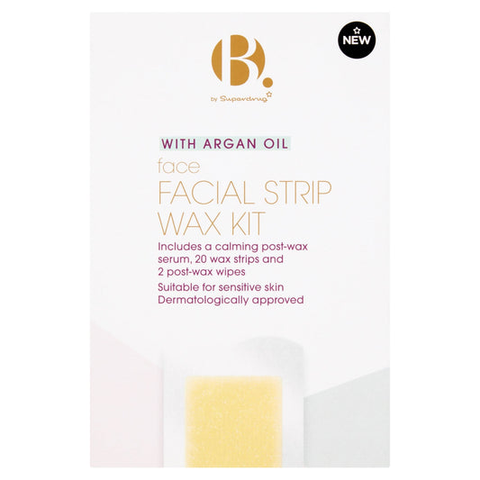 Superdrug B Facial Strip Wax Kit.