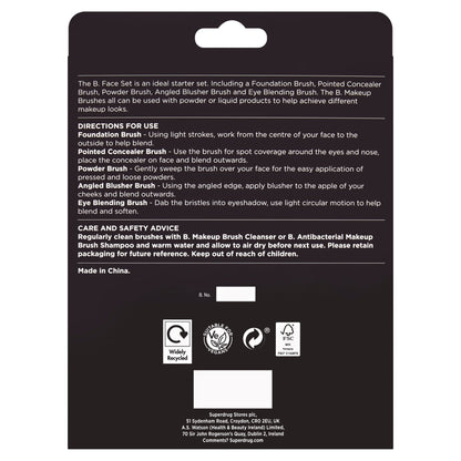 Superdrug B. 5 Piece Brush Set