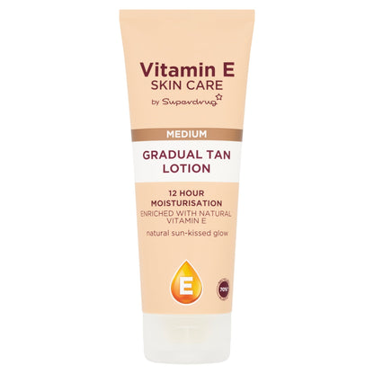 Superdrug Vitamin E Grad Tan Medium 200ml.