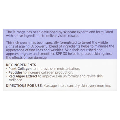 Superdrug B. Moisturising Day Cream Spf 30