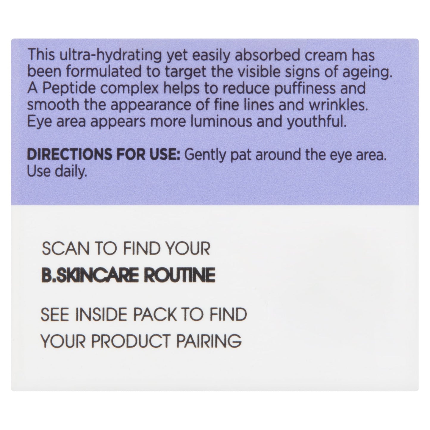 Superdrug B. Smoothing Eye Cream