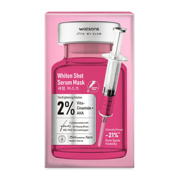 Watsons Love My Skin Whiten Shot Serum Mask