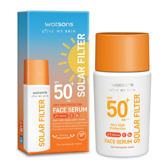 Love My Skin Solar Filter Very Highâ Protection Face Serum Spf50+ Pa+++