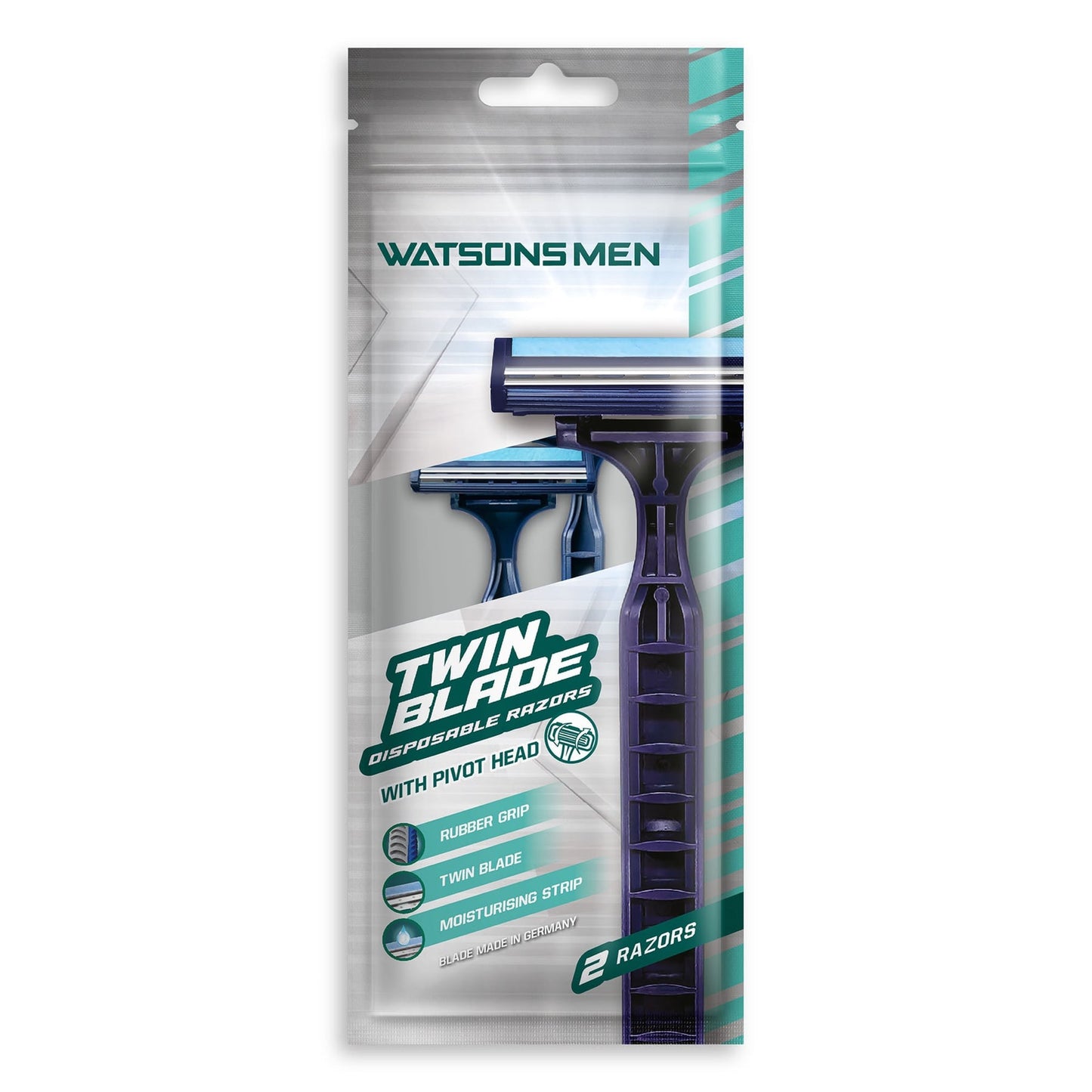 Watsons Men Twin Blade Disposable Razors