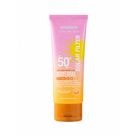 Watsons Love My Skin Solar Filter Very High Protection Bright Face & Body