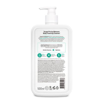 Target Pro By Watsons Foaming Face & Body Cleanser 500ml
