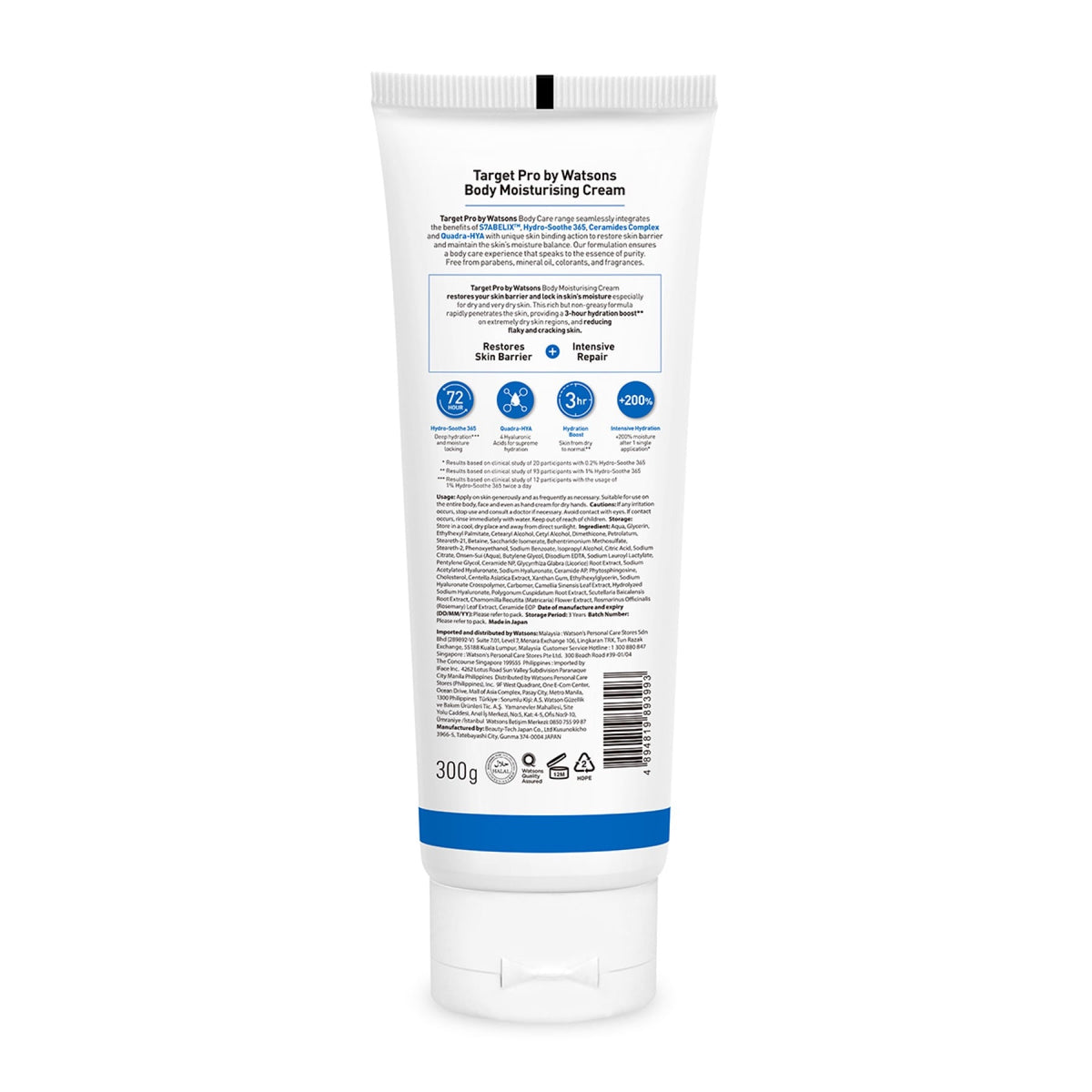 Target Pro By Watsons Moisturising Cream