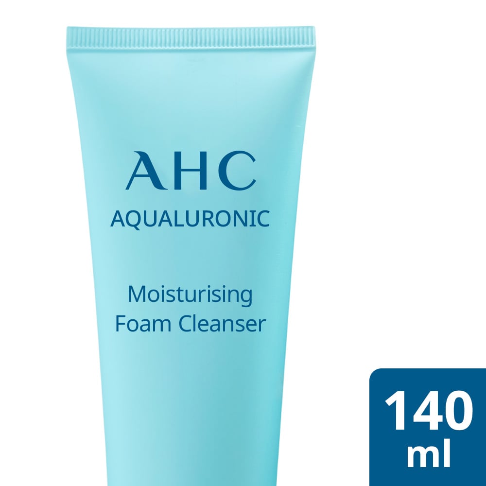 AHC Aqualuronic Facial Foam Cleanser 140ml