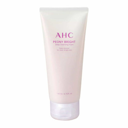 AHC Peony Bright Deep Foam Cleanser 140ml