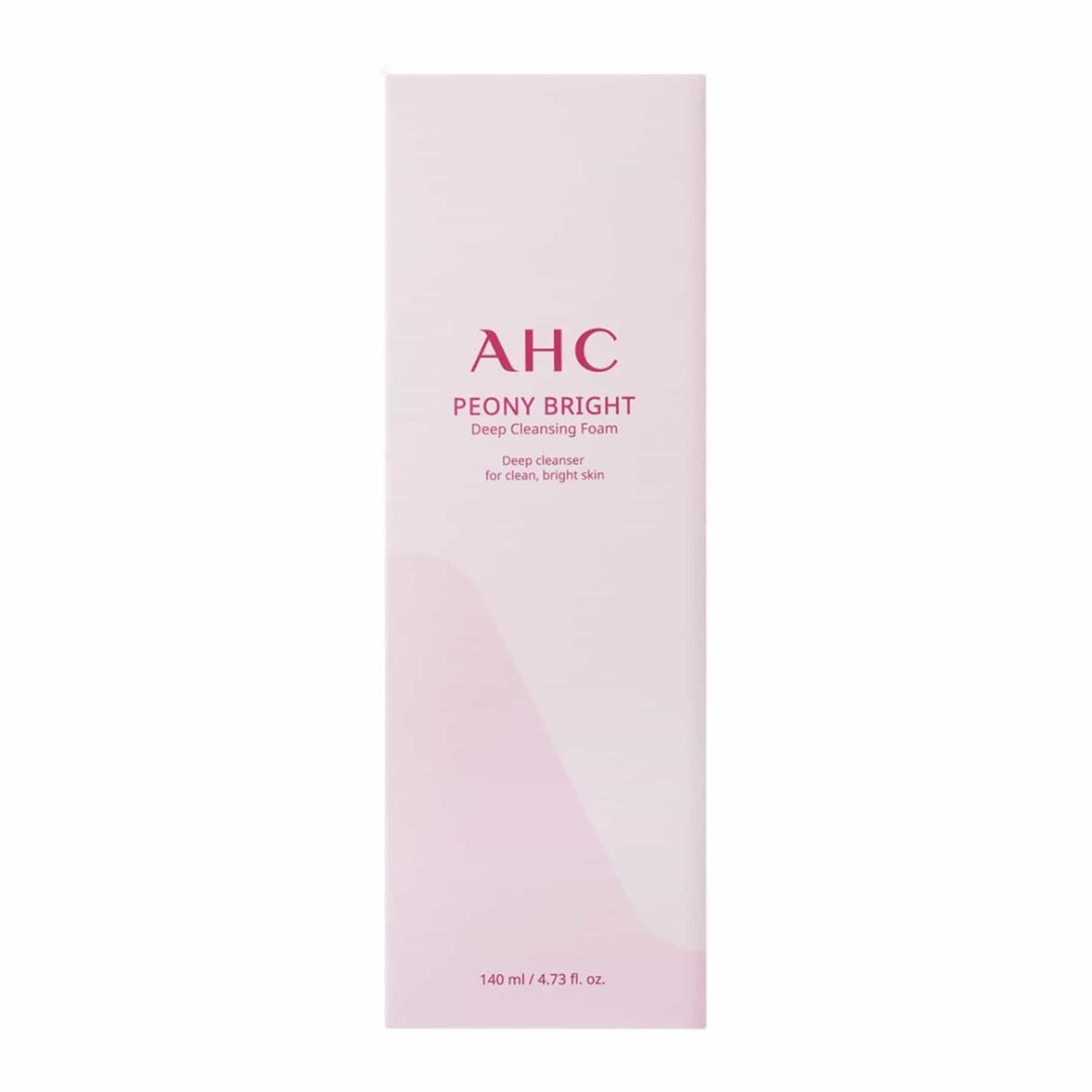 AHC Peony Bright Deep Foam Cleanser 140ml
