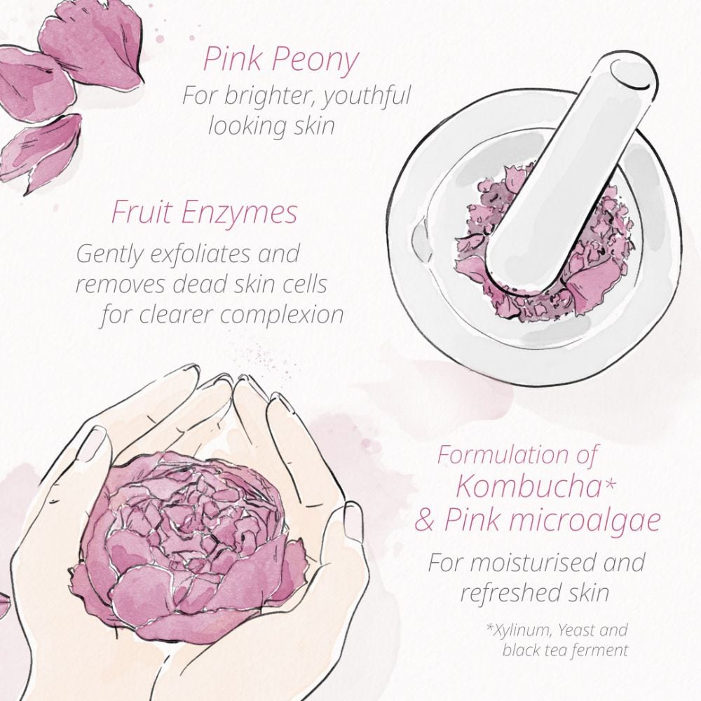 AHC Peony Bright Deep Foam Cleanser 140ml