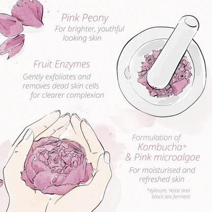 AHC Peony Bright Deep Foam Cleanser 140ml