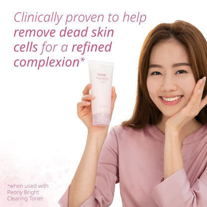 AHC Peony Bright Deep Foam Cleanser 140ml