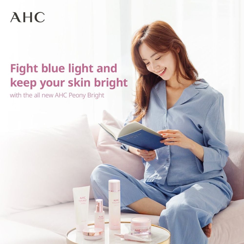 AHC Peony Bright Deep Foam Cleanser 140ml