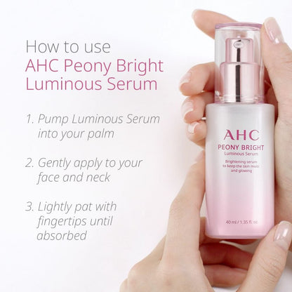 AHC Peony Bright Luminous Face Serum 40ml