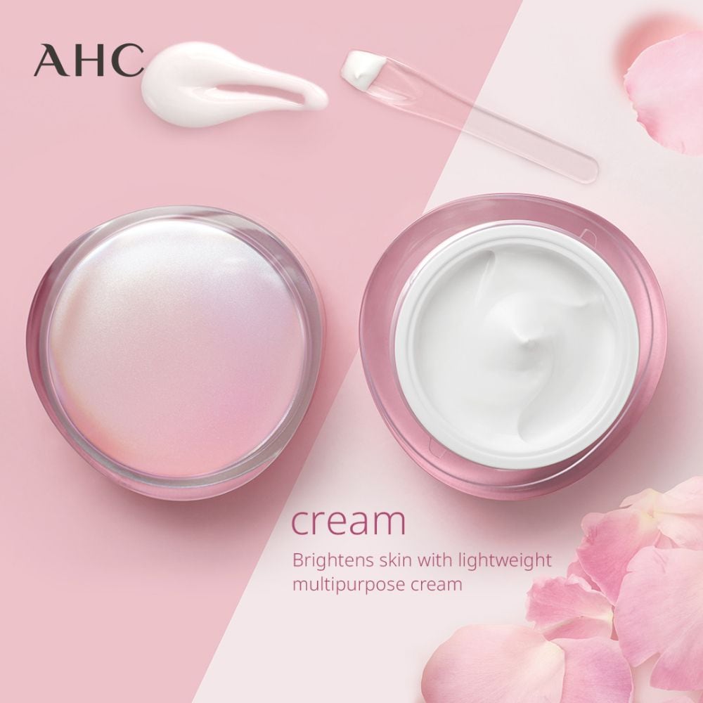 AHC Peony Bright Toning Up Face Cream 50ml