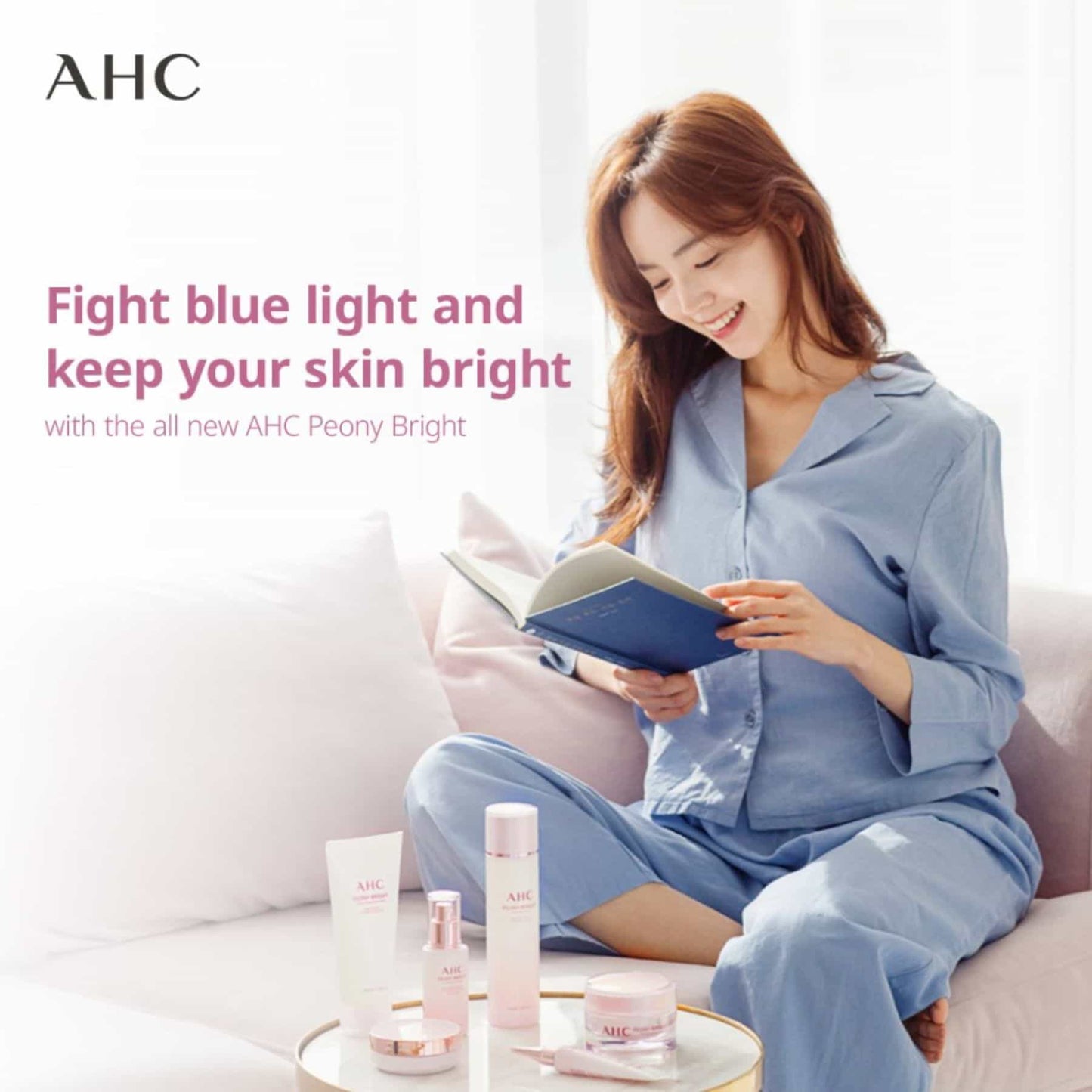 AHC Peony Bright Toning Up Face Cream 50ml