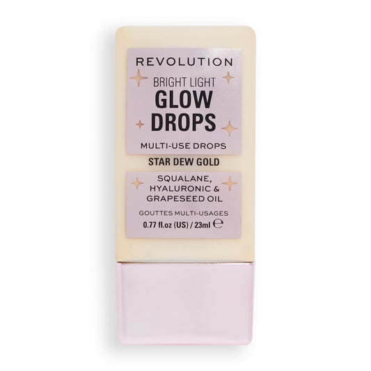 Makeup Revolution Bright Light Glow Drops Golden Star Dew 
