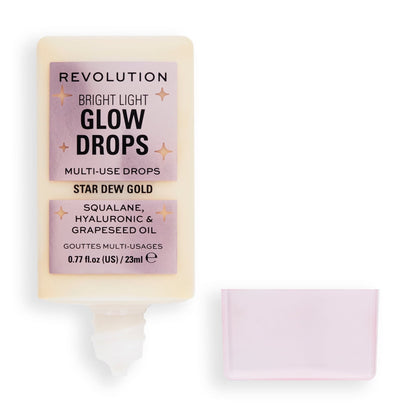 Makeup Revolution Bright Light Glow Drops Golden Star Dew 
