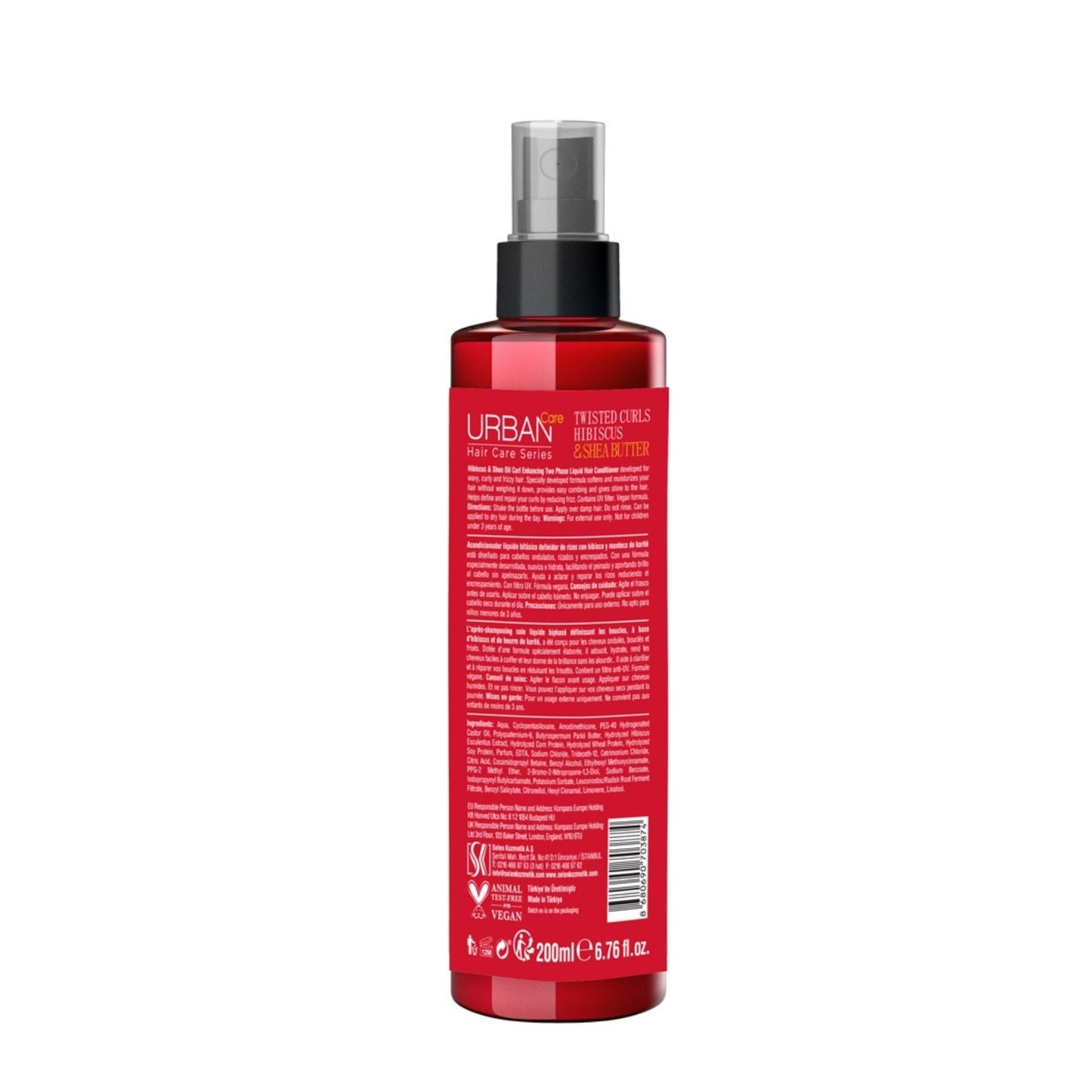 Urban Care Twisted Curls Hibiscus & Shea Butter Conditioner Spray