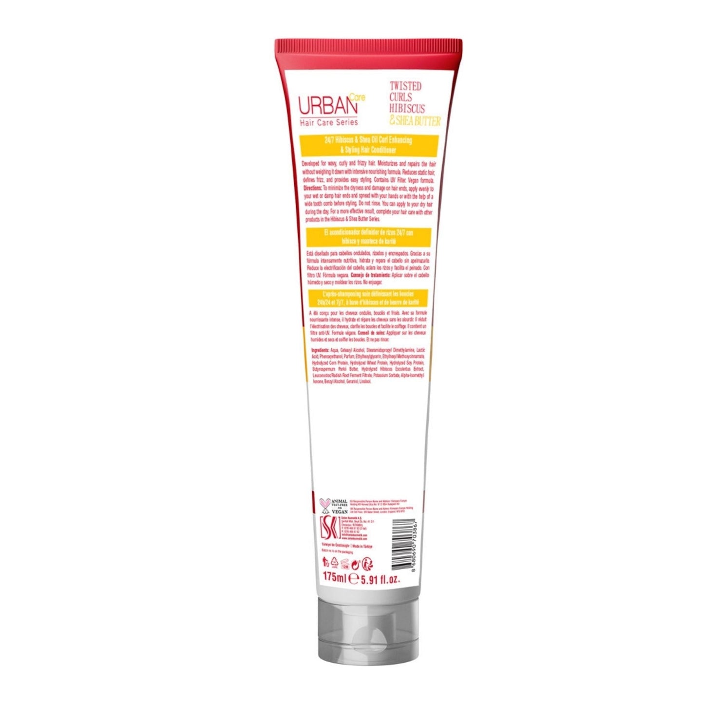 Urban Care Twisted Curls Hibiscus & Shea Butter Oil Cream