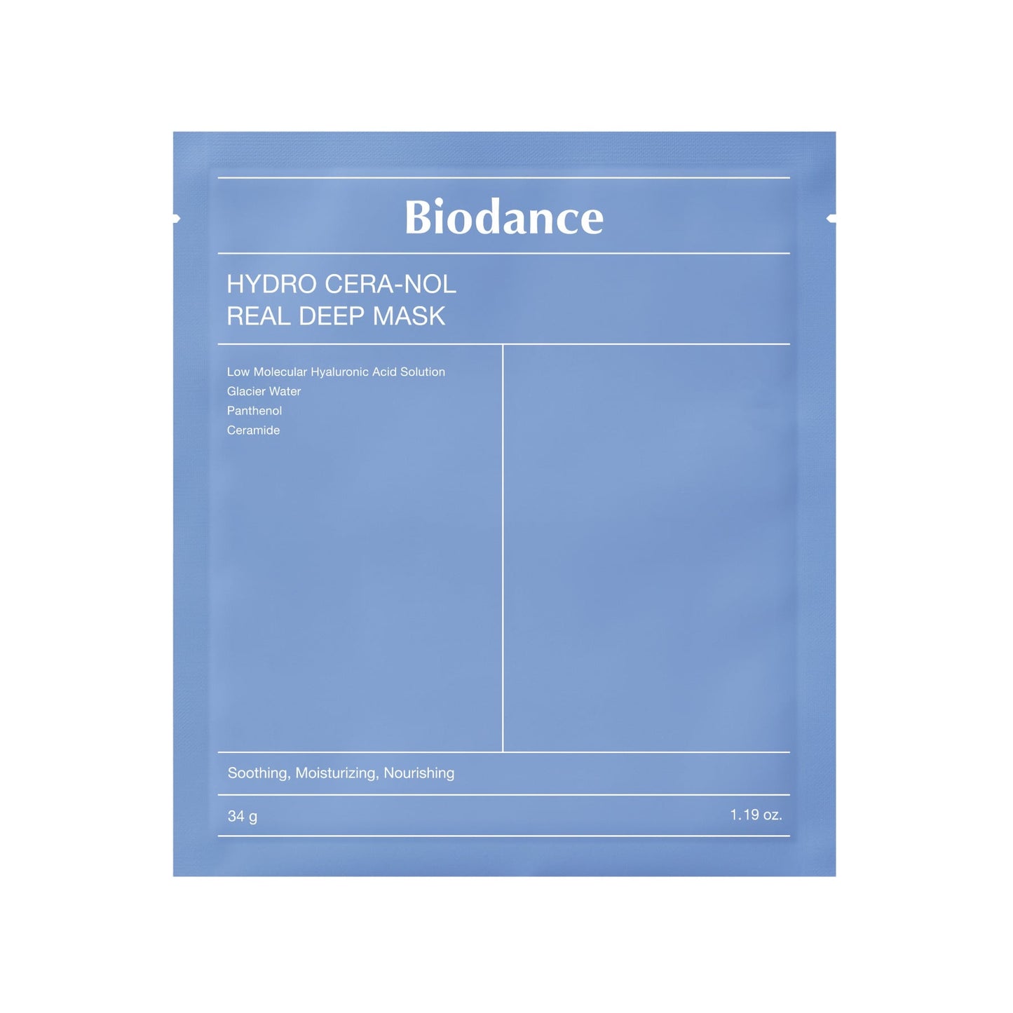 Biodance Hydro Cera-nol Real Deep Mask 34g