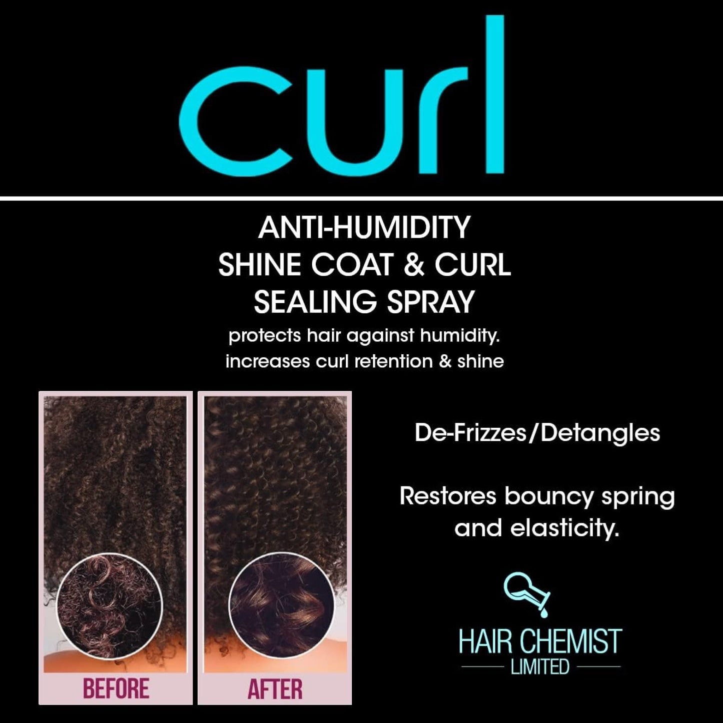 Hair Chemist Curl Anti-humidity Curl Sealer Spray