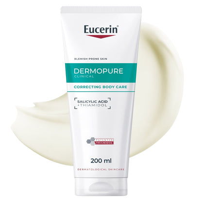 Eucerin Dermopure Clinical Correcting Body Cream for Blemishes & Acne-prone Skin, 200ml