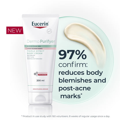 Eucerin DermoPurifyer Triple Effect Body Cream 200ml