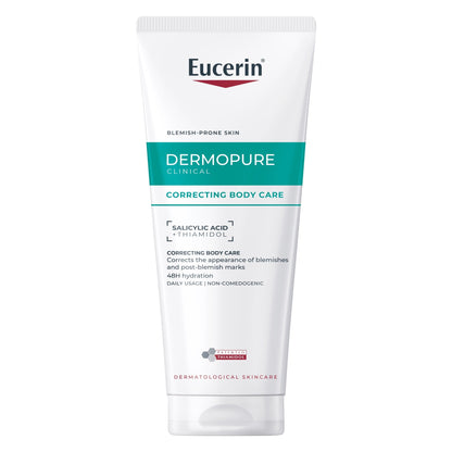 Eucerin Dermopure Clinical Correcting Body Cream for Blemishes & Acne-prone Skin, 200ml