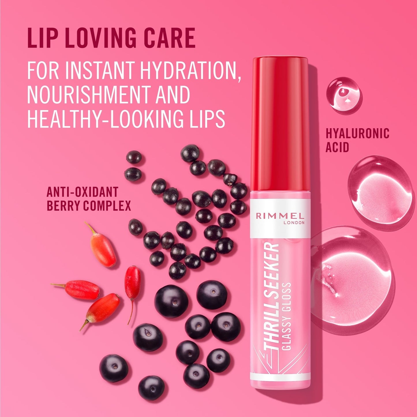 Rimmel Thrill Seeker Glassy Gloss Lip Gloss 10ml