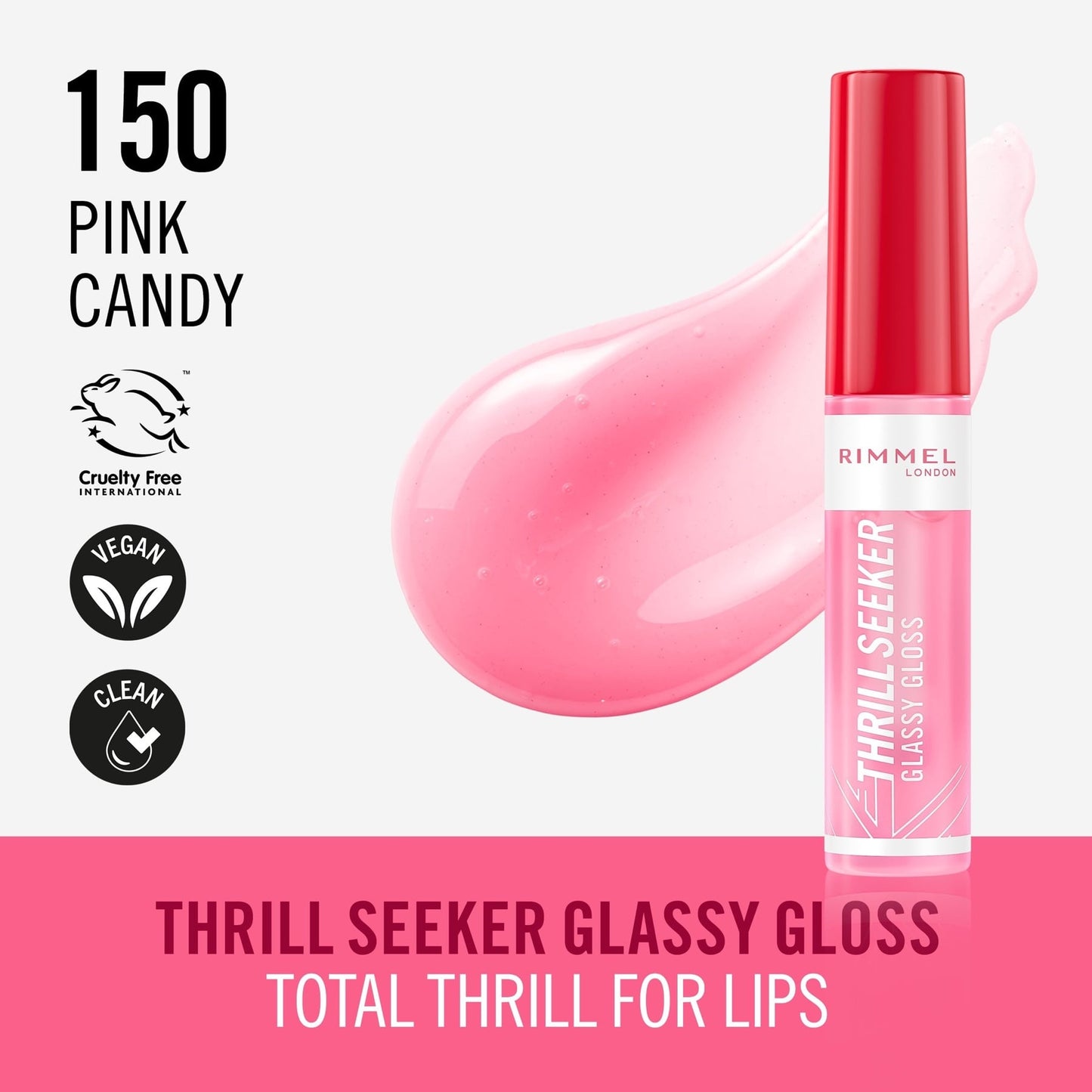 Rimmel Thrill Seeker Glassy Gloss Lip Gloss 10ml