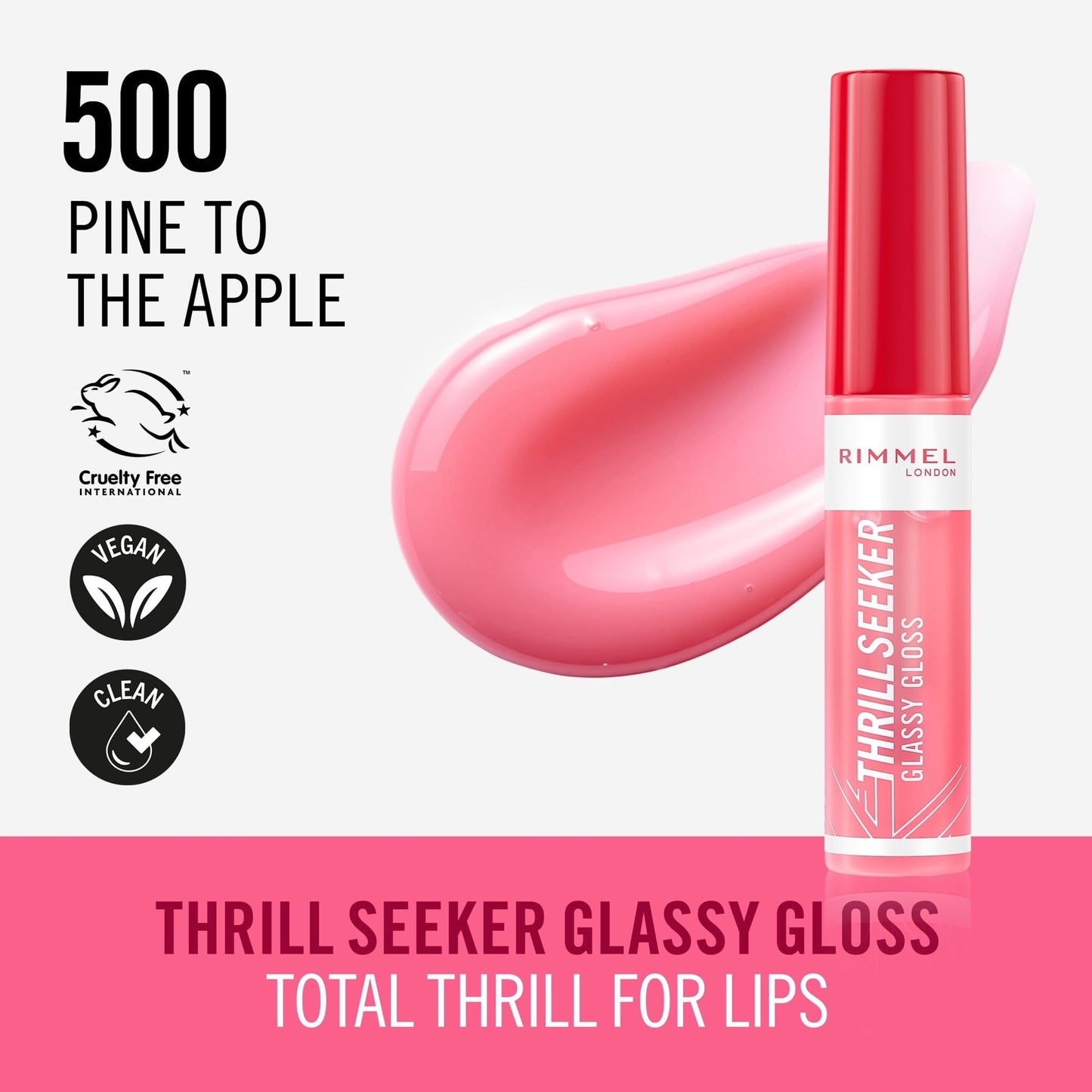 Rimmel Thrill Seeker Glassy Gloss Lip Gloss 10ml