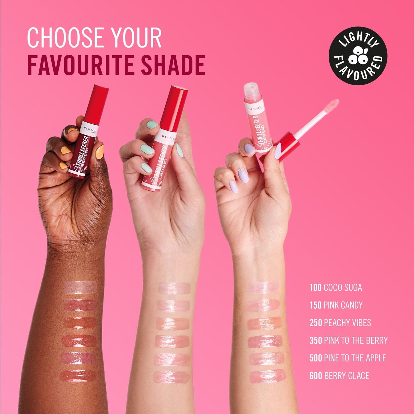 Rimmel Thrill Seeker Glassy Gloss Lip Gloss 10ml