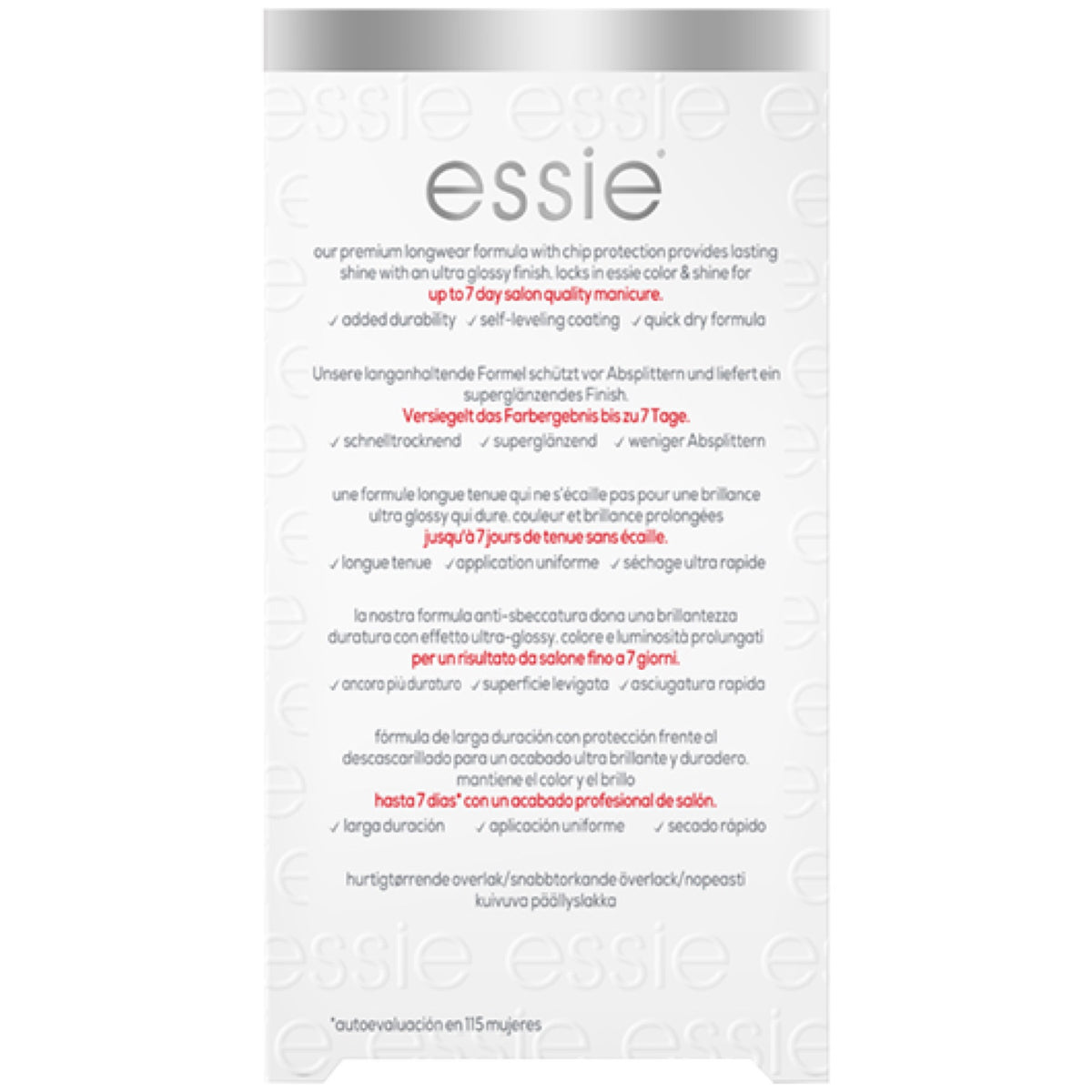 Essie Top Coat Stay Longer 13.5ml