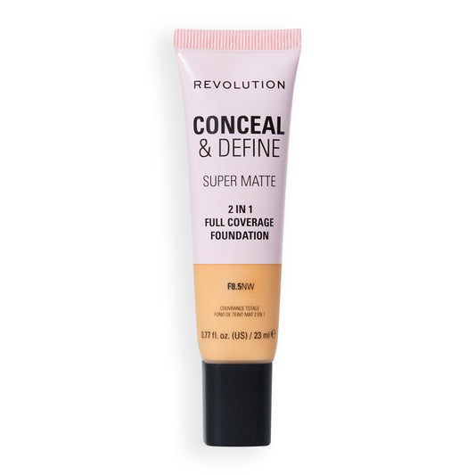 Makeup Revolution Conceal & Define Full Coverage Tube Foundation