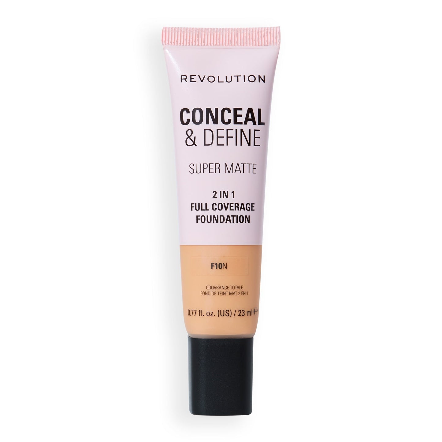 Makeup Revolution Conceal & Define Full Coverage Tube Foundation