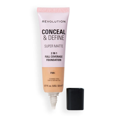 Makeup Revolution Conceal & Define Full Coverage Tube Foundation
