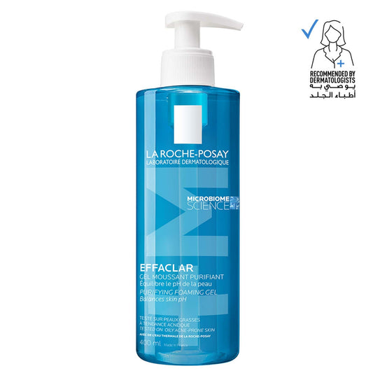 La Roche-Posay Effaclar Acne Foaming Cleansing Gel for Oily and Acne-Prone Skin 400ml