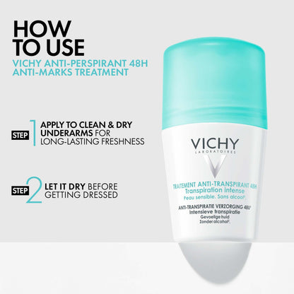 Vichy 48 Hours Anti-Perspirant Deodorant Intensive Treatment 50ml