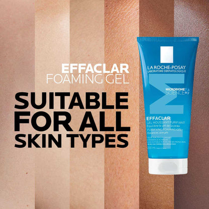 La Roche-Posay Effaclar Acne Foaming Cleansing Gel for Oily and Acne-Prone Skin 200ml