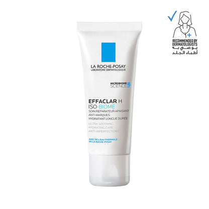 La Roche-Posay Effaclar H Iso-Biome Moisturising Cream for Oily and Acne-Prone Skin 40ml