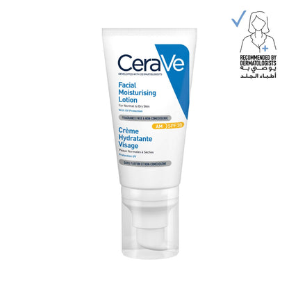 CeraVe AM Facial Moisturising Lotion SPF30 with Hyaluronic Acid 52ml