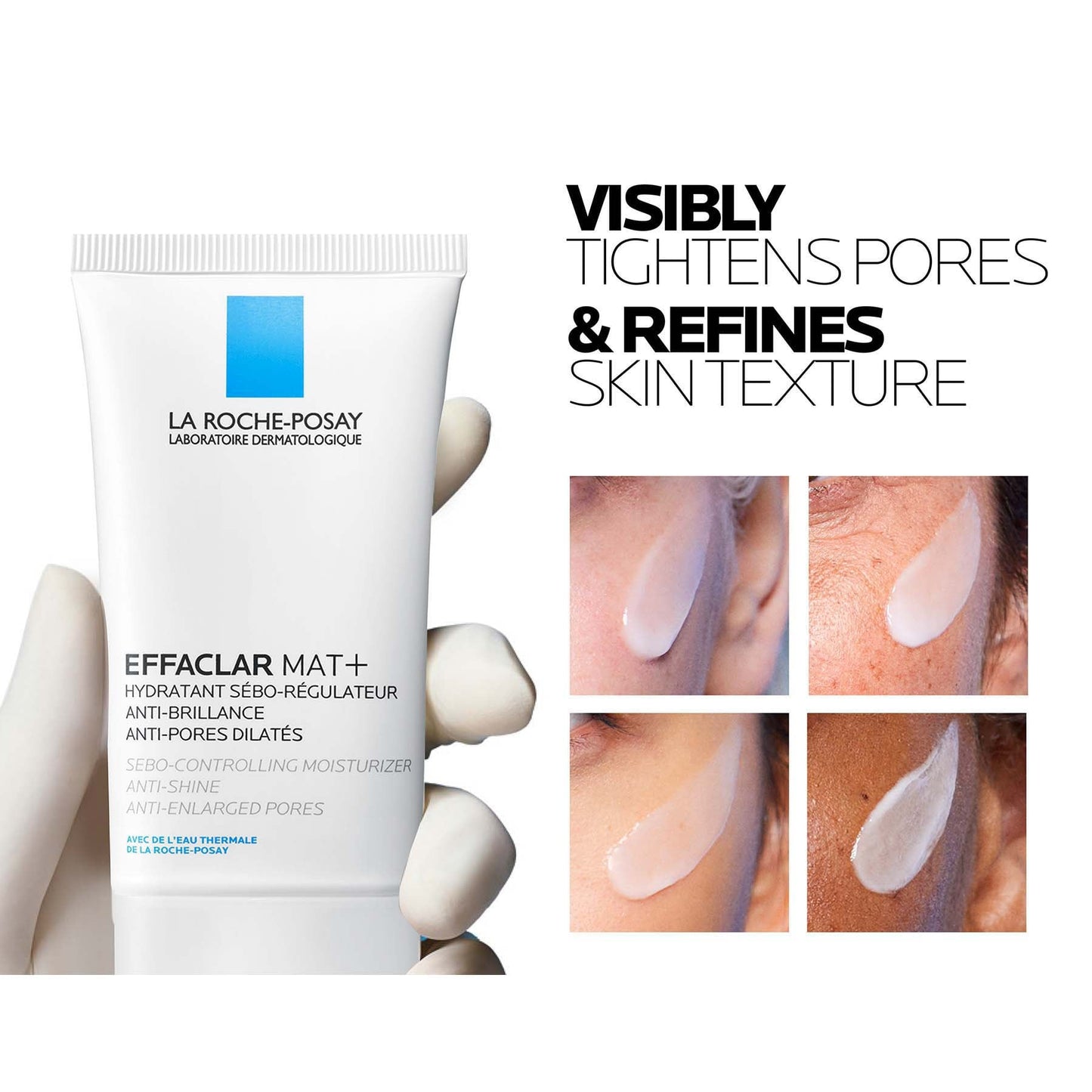 La Roche-Posay Effaclar Mat Mattifying Moisturiser for Oily Skin 40ml