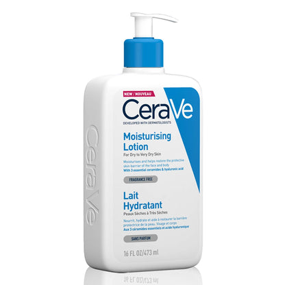 Cerave Moisturizing Lotion for Normal to Dry Skin With Hyaluronic Acid 473ml