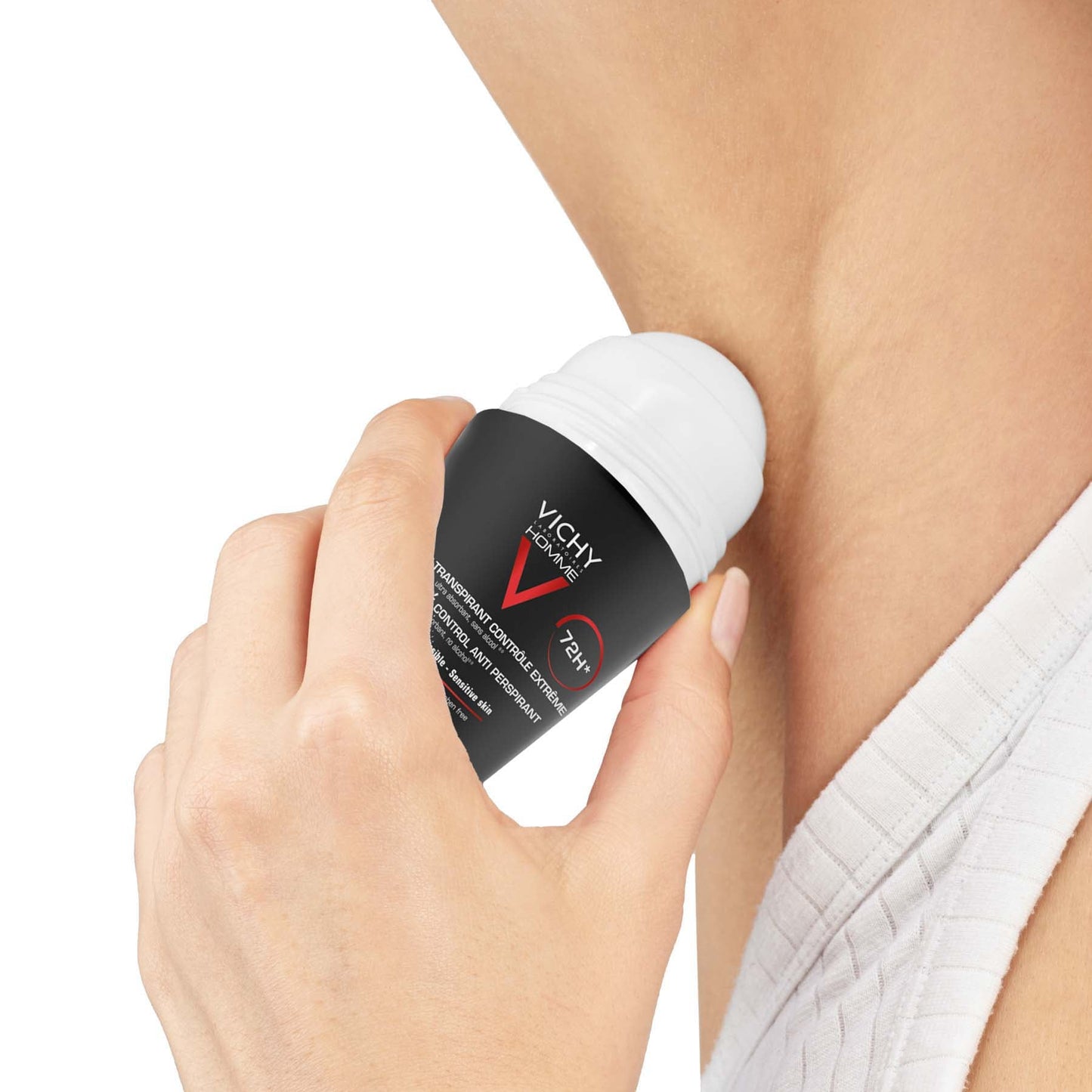 Vichy Homme 72 Hour Deodorant Anti-Perspirant Soothing Effect for Men 50ml