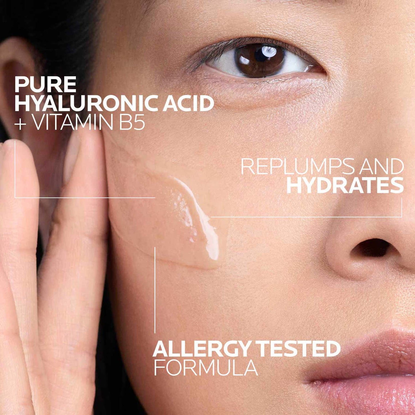 La Roche-posay Hyalu B5 Pure Hyaluronic Acid Serum for Face, Vitamin B5 + Hyaluronic Acid + Madecassoside, Hydrating Serum